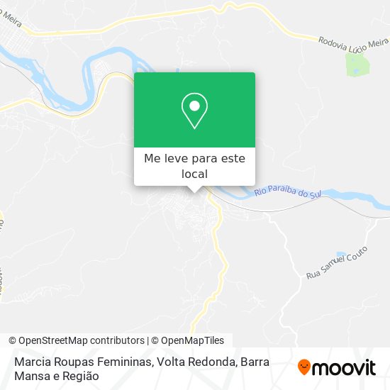 Marcia Roupas Femininas mapa