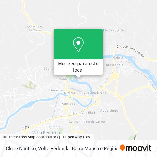 Clube Nautico mapa