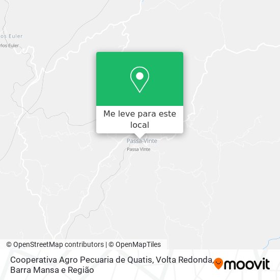 Cooperativa Agro Pecuaria de Quatis mapa