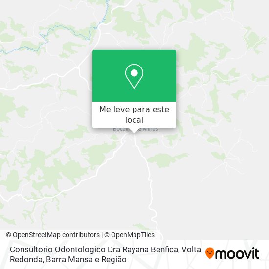 Consultório Odontológico Dra Rayana Benfica mapa