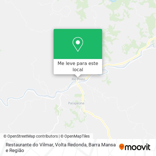 Restaurante do Vilmar mapa