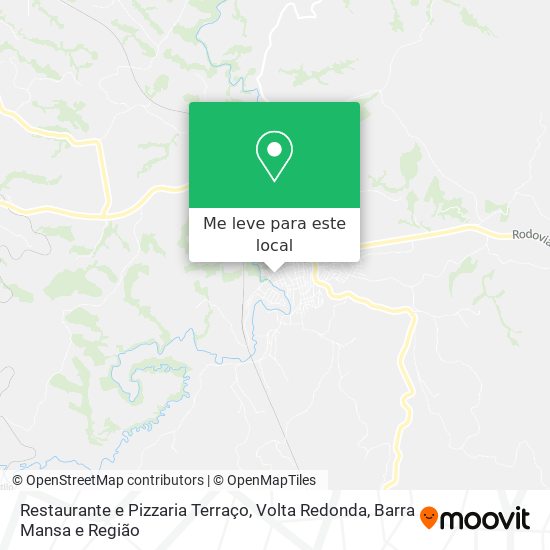 Restaurante e Pizzaria Terraço mapa