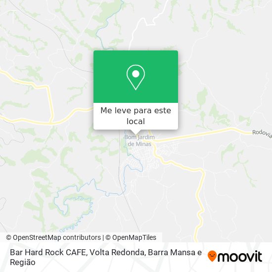 Bar Hard Rock CAFE mapa