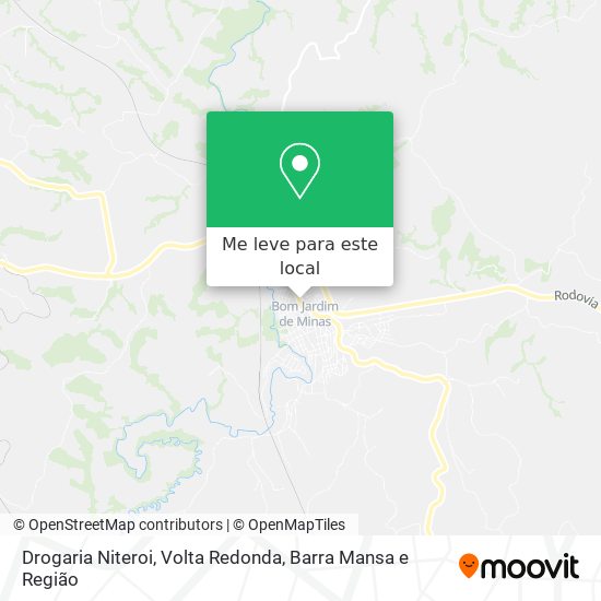 Drogaria Niteroi mapa