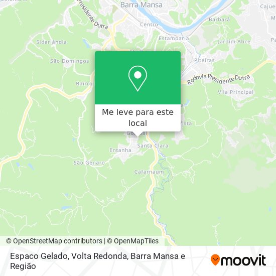 Espaco Gelado mapa