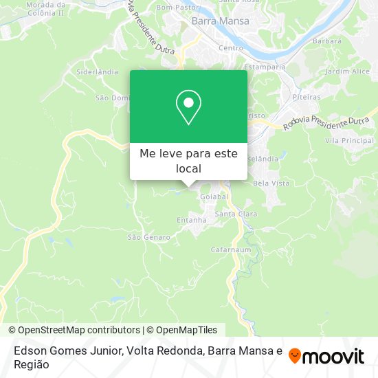 Edson Gomes Junior mapa