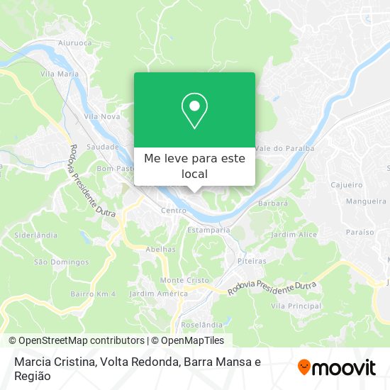 Marcia Cristina mapa