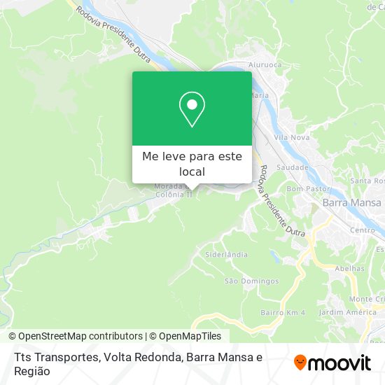 Tts Transportes mapa