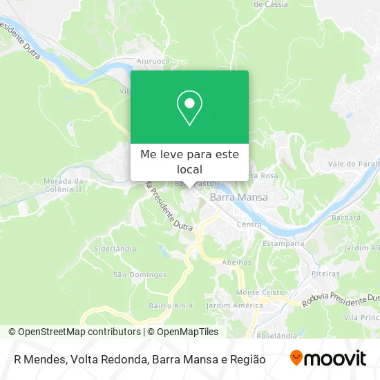 R Mendes mapa