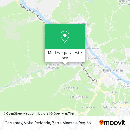 Cortemax mapa