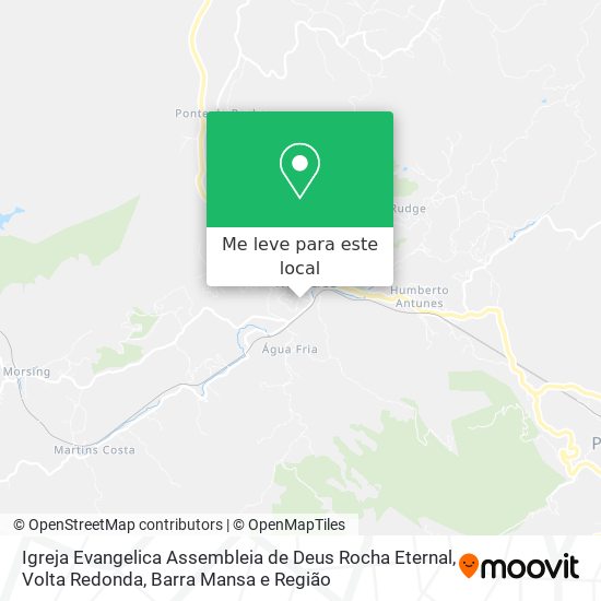 Igreja Evangelica Assembleia de Deus Rocha Eternal mapa