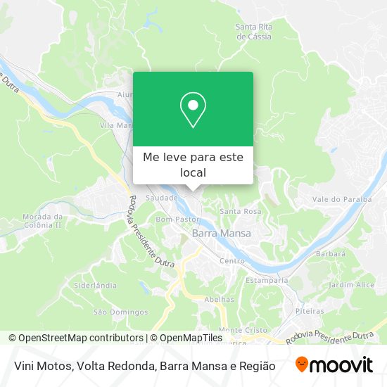 Vini Motos mapa