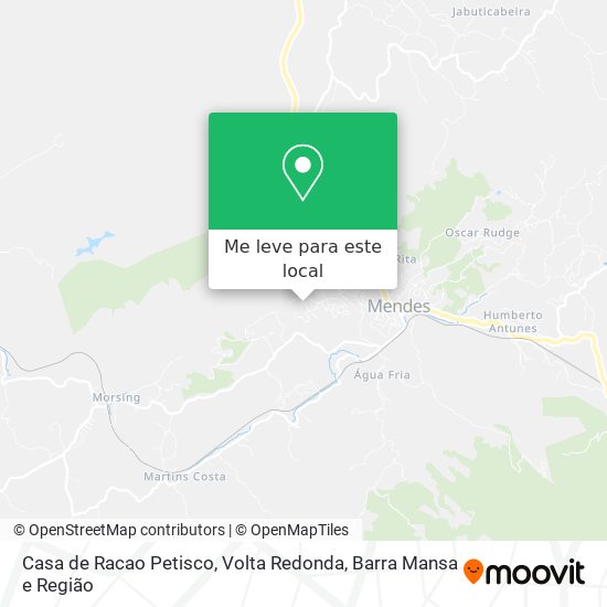 Casa de Racao Petisco mapa