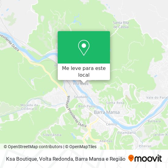 Ksa Boutique mapa