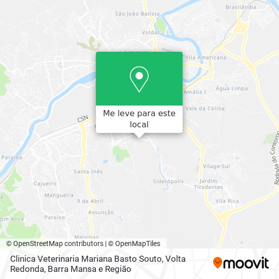 Clinica Veterinaria Mariana Basto Souto mapa