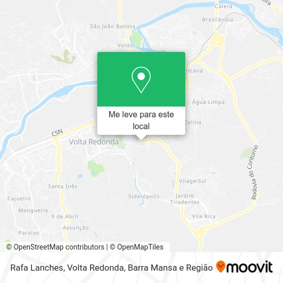 Rafa Lanches mapa
