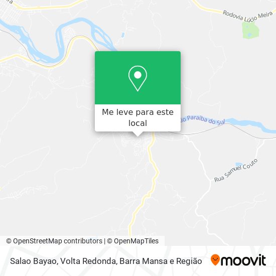 Salao Bayao mapa