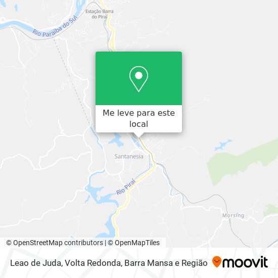 Leao de Juda mapa