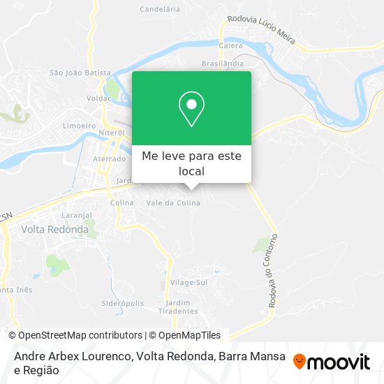 Andre Arbex Lourenco mapa