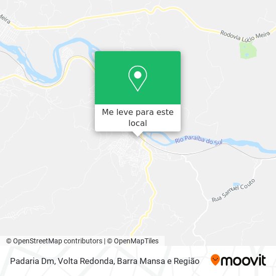 Padaria Dm mapa