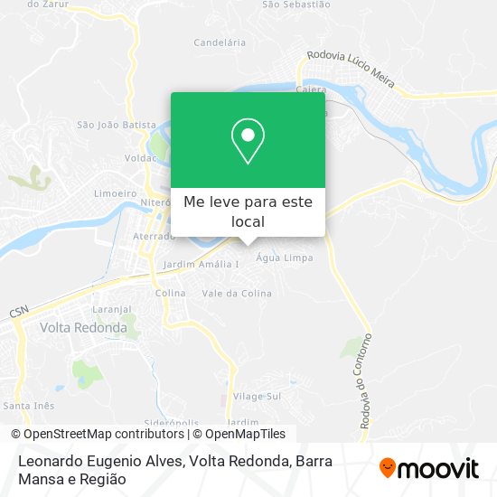 Leonardo Eugenio Alves mapa