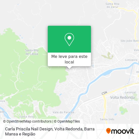Carla Priscila Nail Design mapa