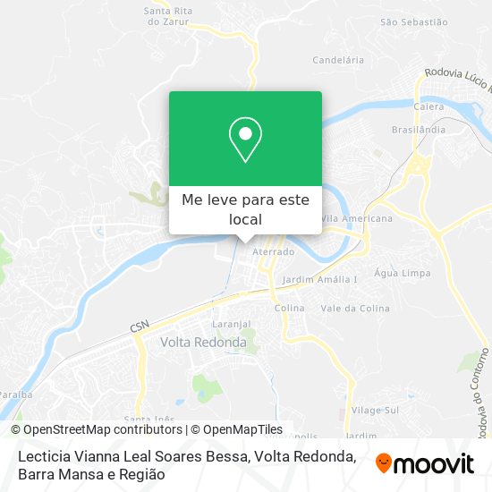 Lecticia Vianna Leal Soares Bessa mapa