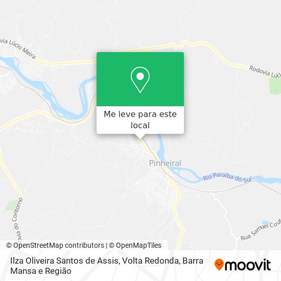 Ilza Oliveira Santos de Assis mapa