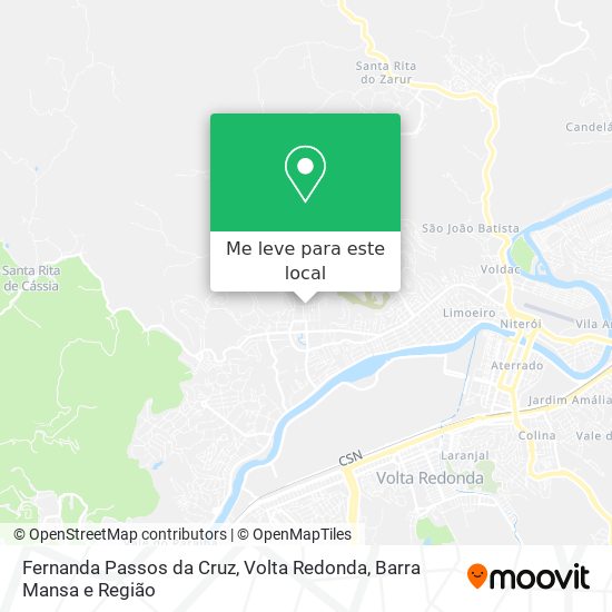 Fernanda Passos da Cruz mapa