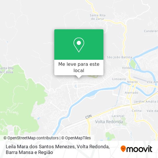 Leila Mara dos Santos Menezes mapa