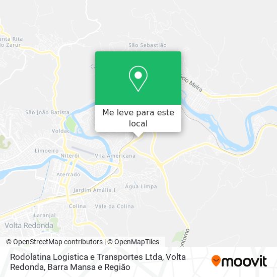 Rodolatina Logistica e Transportes Ltda mapa