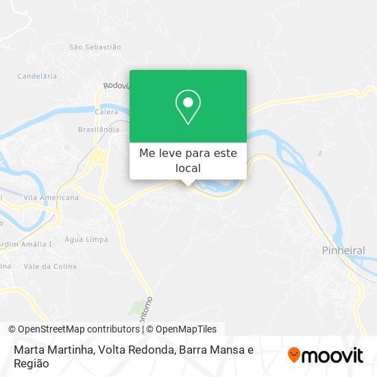 Marta Martinha mapa