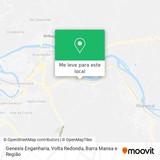 Genesis Engenharia mapa
