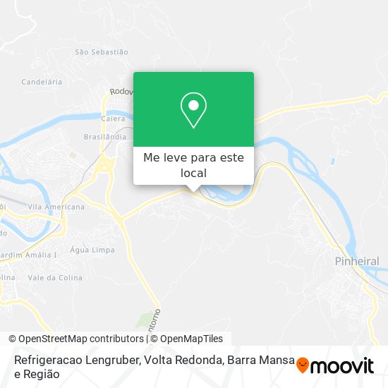 Refrigeracao Lengruber mapa