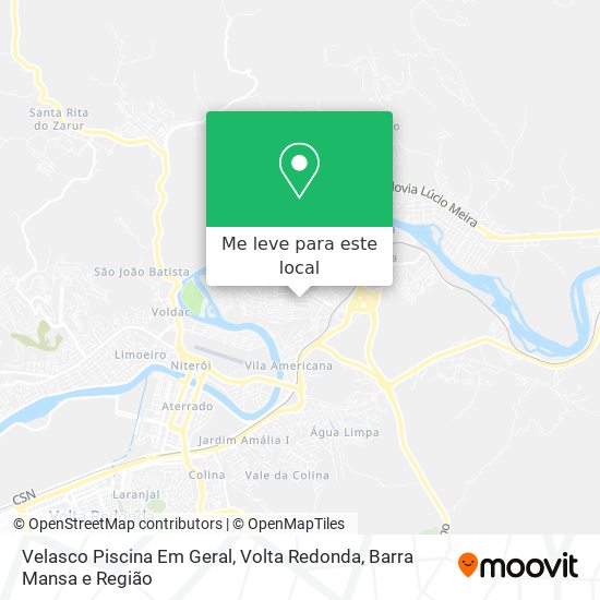 Velasco Piscina Em Geral mapa
