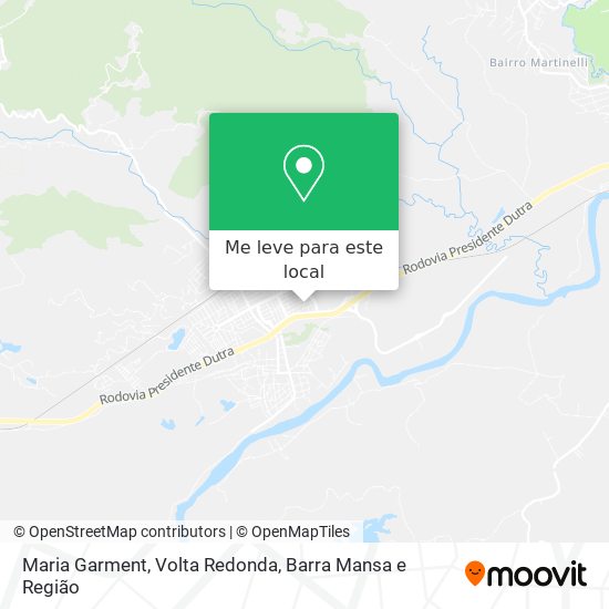 Maria Garment mapa
