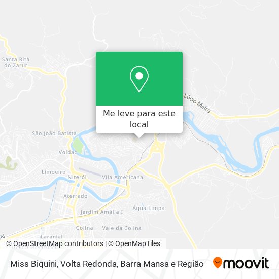 Miss Biquini mapa