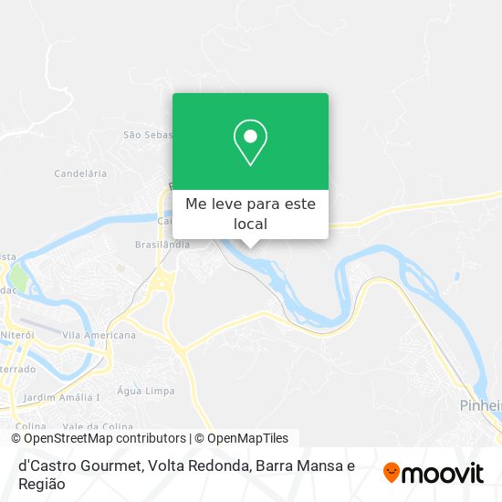 d'Castro Gourmet mapa