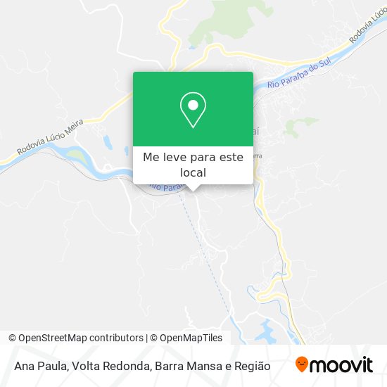 Ana Paula mapa