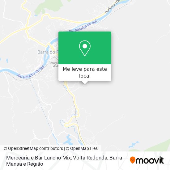 Mercearia e Bar Lancho Mix mapa