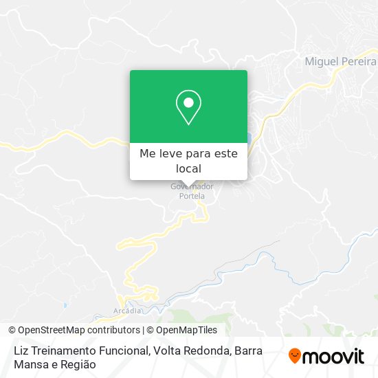 Liz Treinamento Funcional mapa