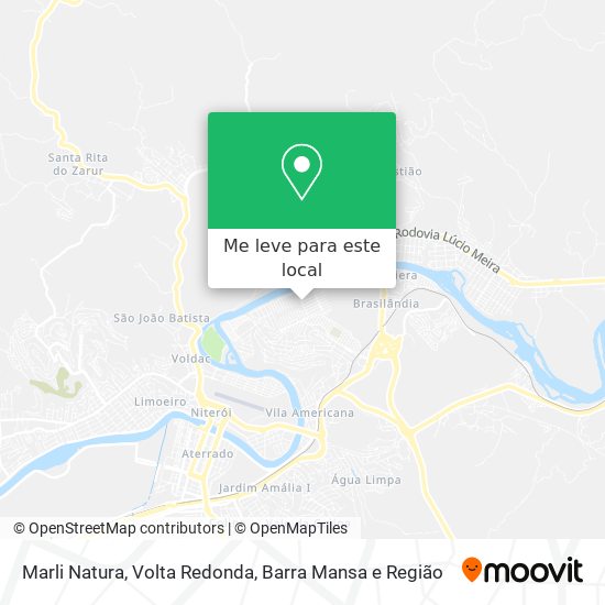 Marli Natura mapa