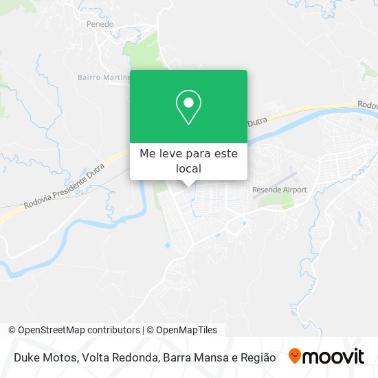 Duke Motos mapa
