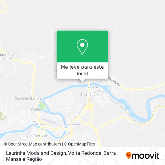 Laurinha Moda and Design mapa