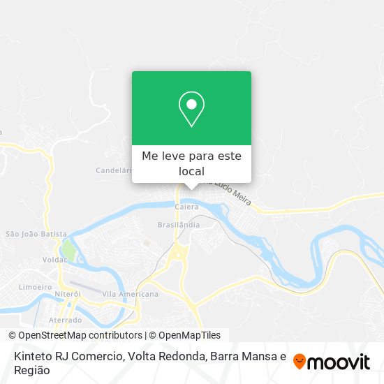 Kinteto RJ Comercio mapa