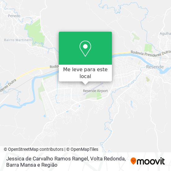 Jessica de Carvalho Ramos Rangel mapa