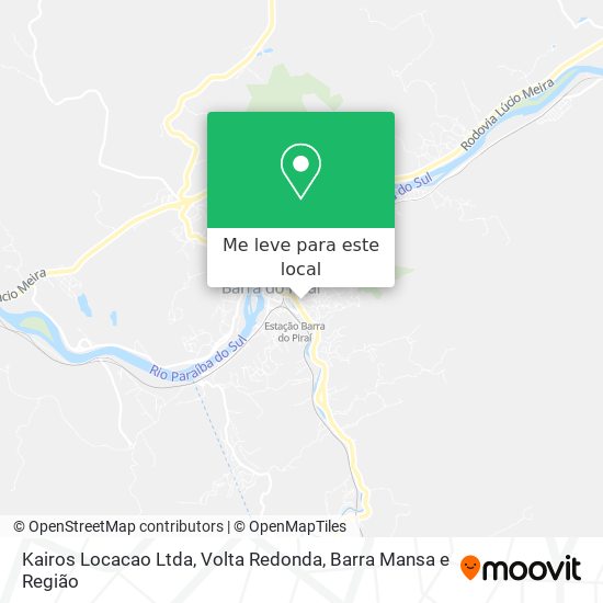 Kairos Locacao Ltda mapa