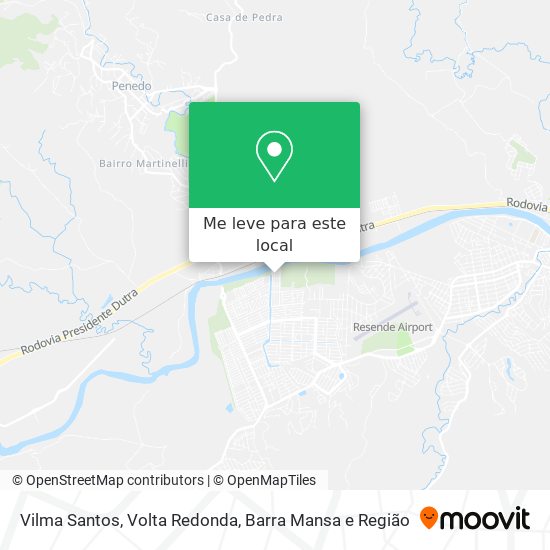 Vilma Santos mapa