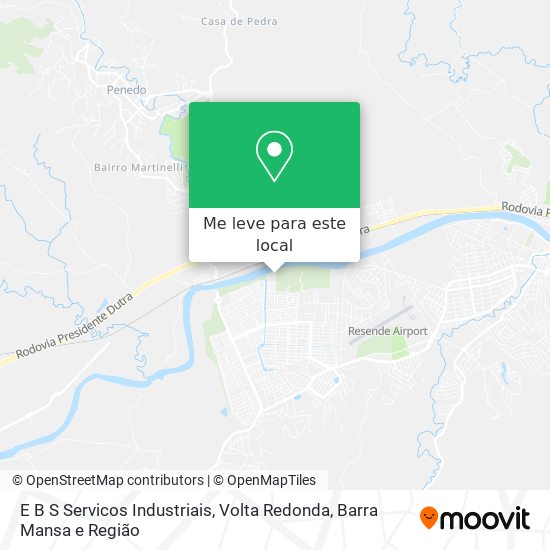 E B S Servicos Industriais mapa