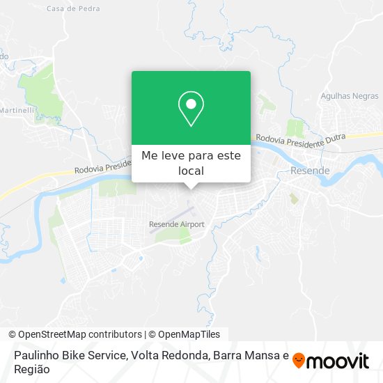 Paulinho Bike Service mapa